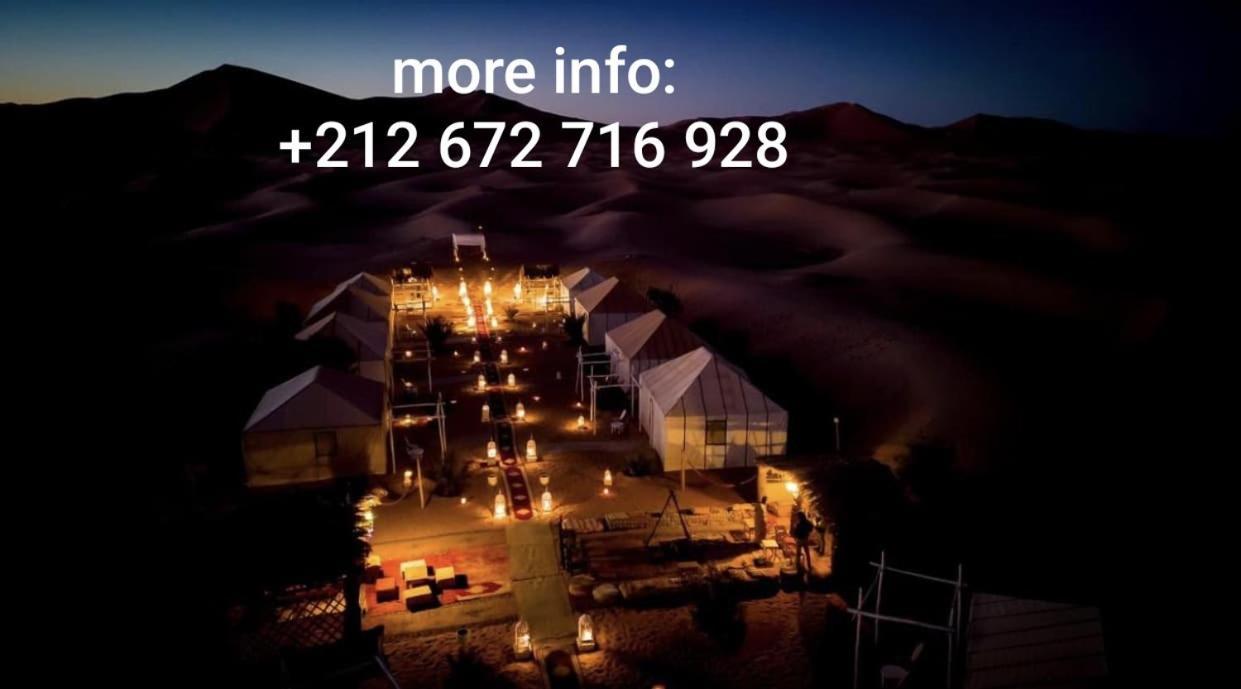 Overnight Luxury Camp Merzuga Kültér fotó